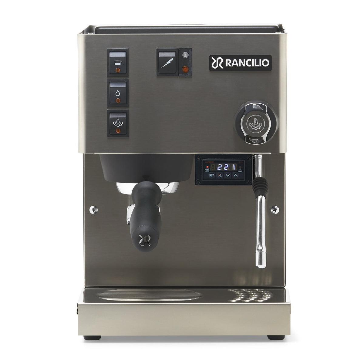 Rancilio Silvia Espresso Machine – Brushed Stainless / With PID