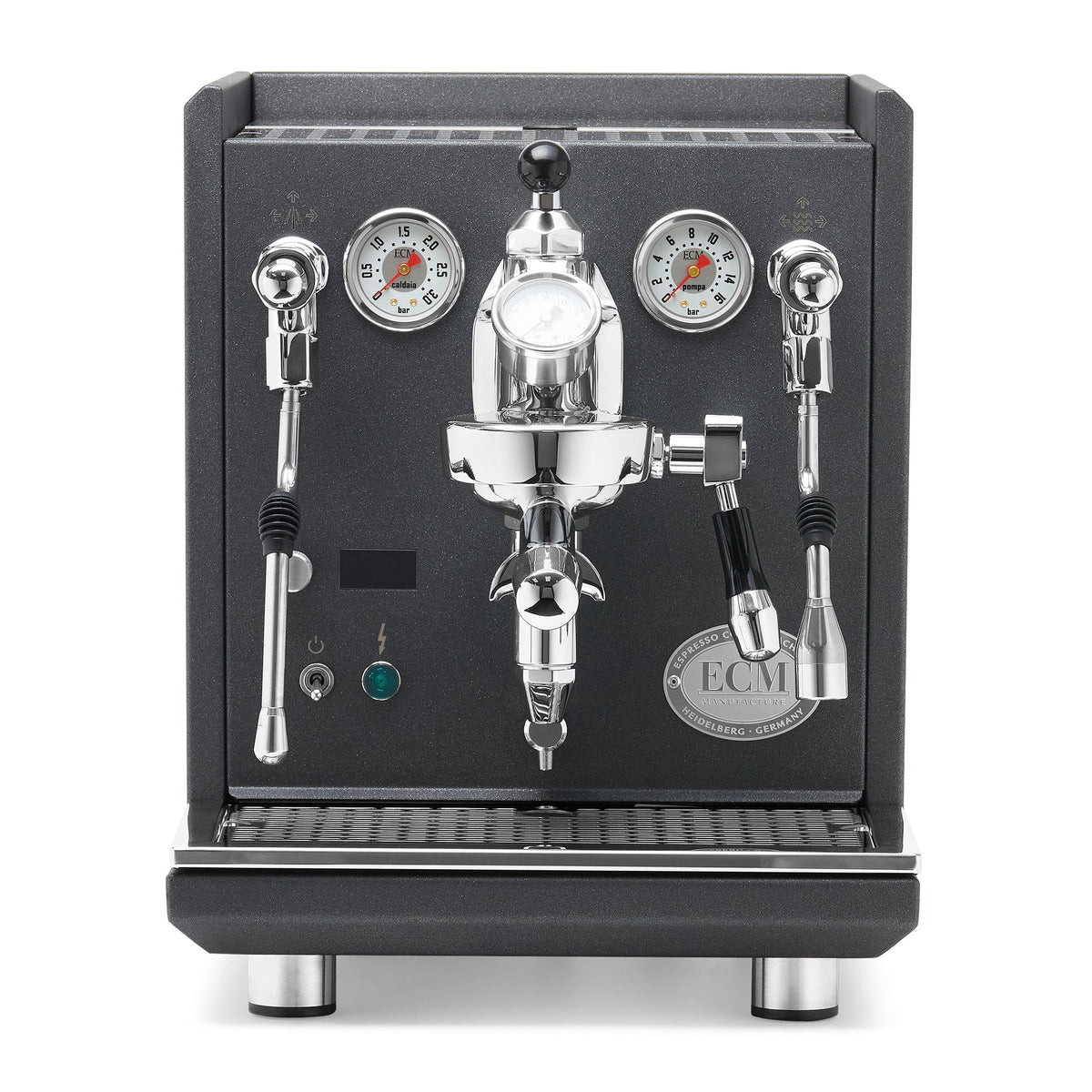 ECM Synchronika II Anthracite Espresso Machine – Anthracite / No Accents / Flow Control