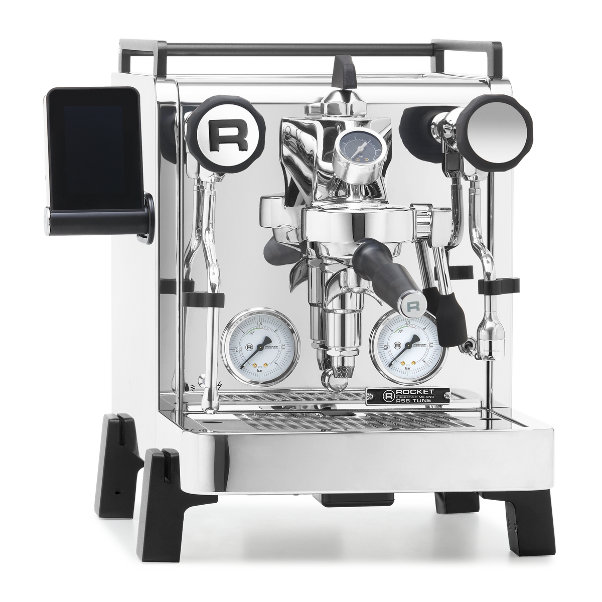 Rocket Espresso R58 TUNE Espresso Machine – Chrome / No Accents / Flow Paddle