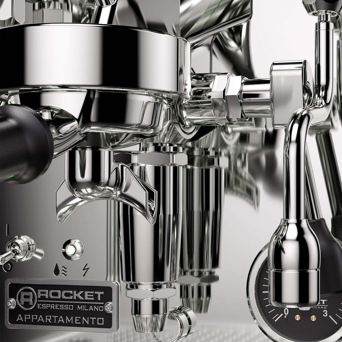 Refurbished Rocket Espresso Appartamento TCA Espresso Machine - Black and Copper – image 12 of 19