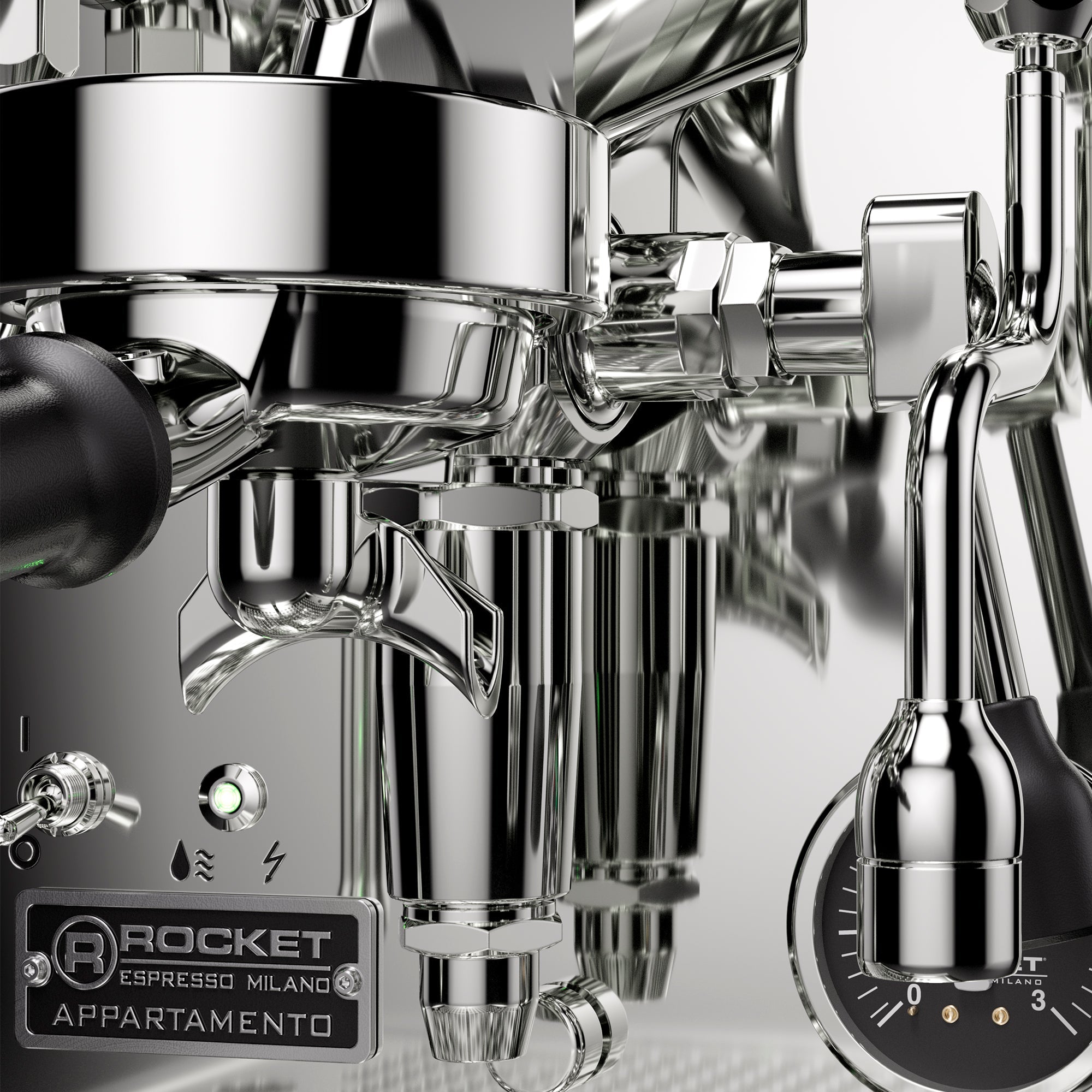 Refurbished Rocket Espresso Appartamento TCA Espresso Machine - All Black – image 12 of 14