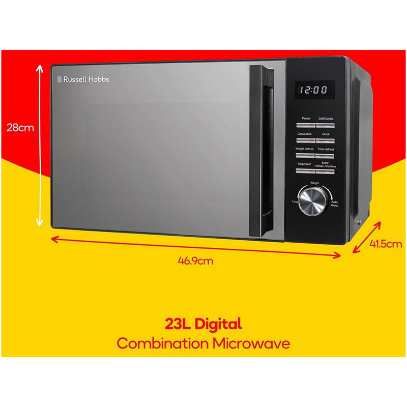 Russell Hobbs RHM2346B 23 Litres Combination Microwave Black – image 4 of 9