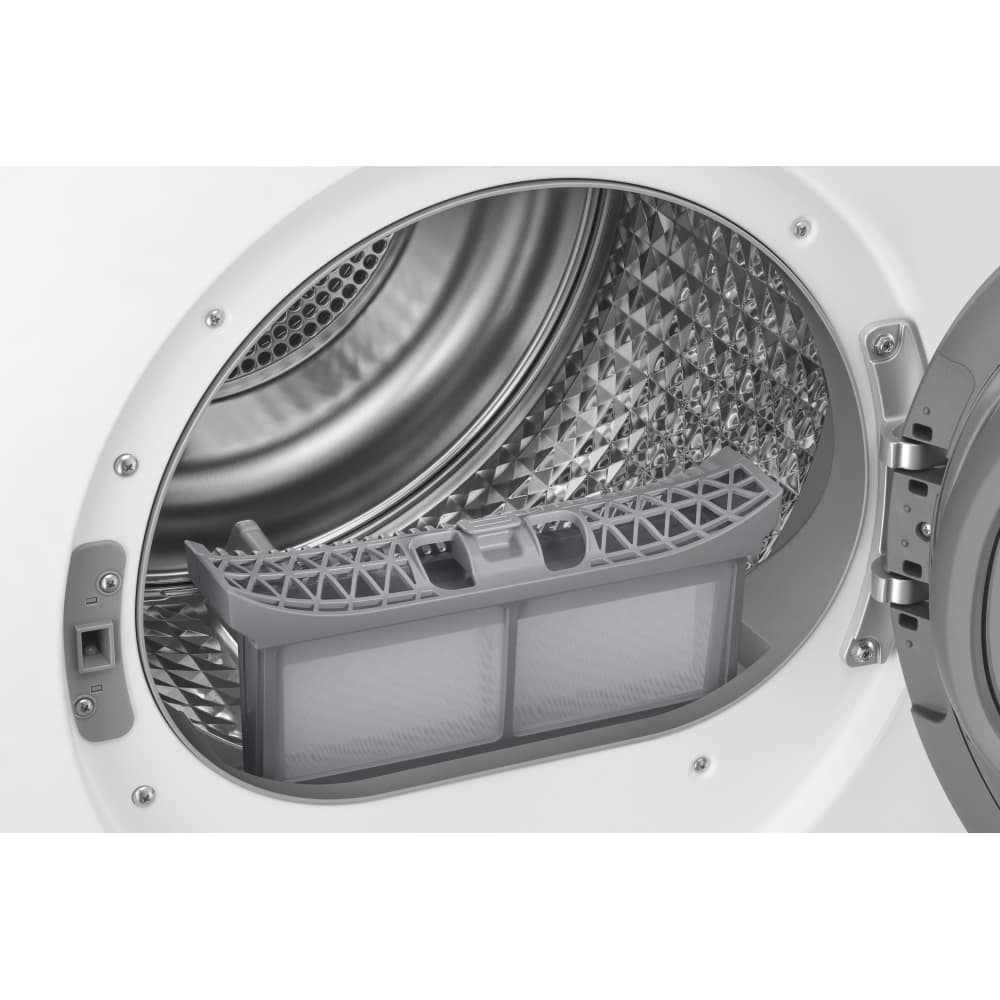 Samsung Series 8 DV90BB9445GHS1 with Optimal Dry 9kg Heat Pump Tumble Dryer White – image 5 of 11