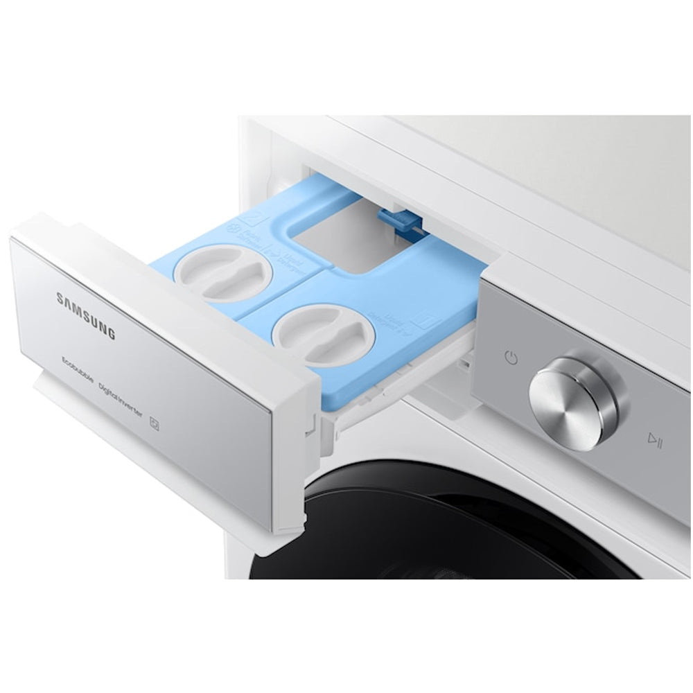 Samsung Series 8 WW11DB8B95GHU1 Bespoke AI Energy 11kg 1400 Spin Smart Washing Machine White – image 4 of 13