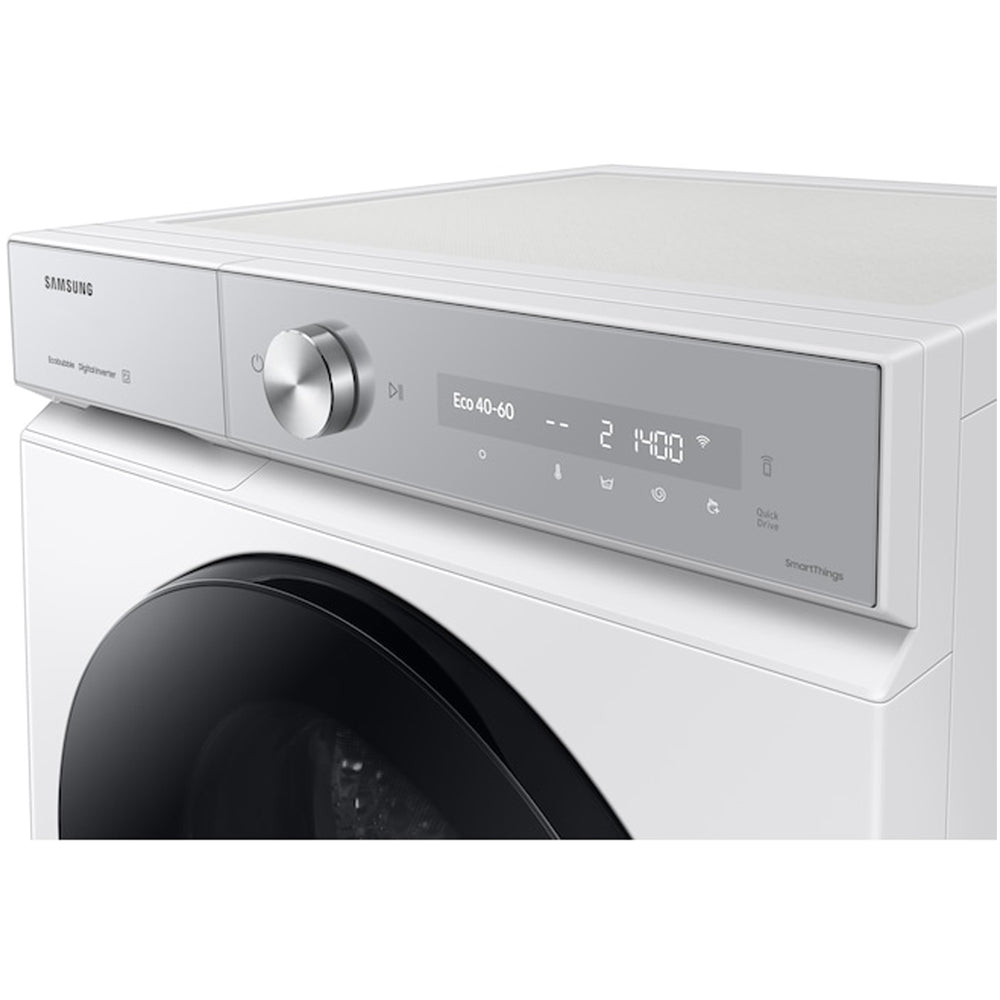 Samsung Series 8 WW11DB8B95GHU1 Bespoke AI Energy 11kg 1400 Spin Smart Washing Machine White – image 3 of 13