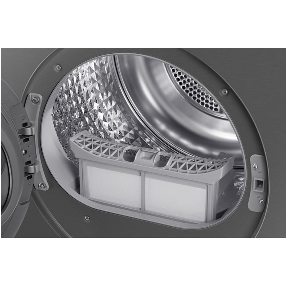 Samsung Series 9 DV90F09F4SU1 with AI Home 9kg Heat Pump Tumble Dryer Dark Steel – image 11 of 11