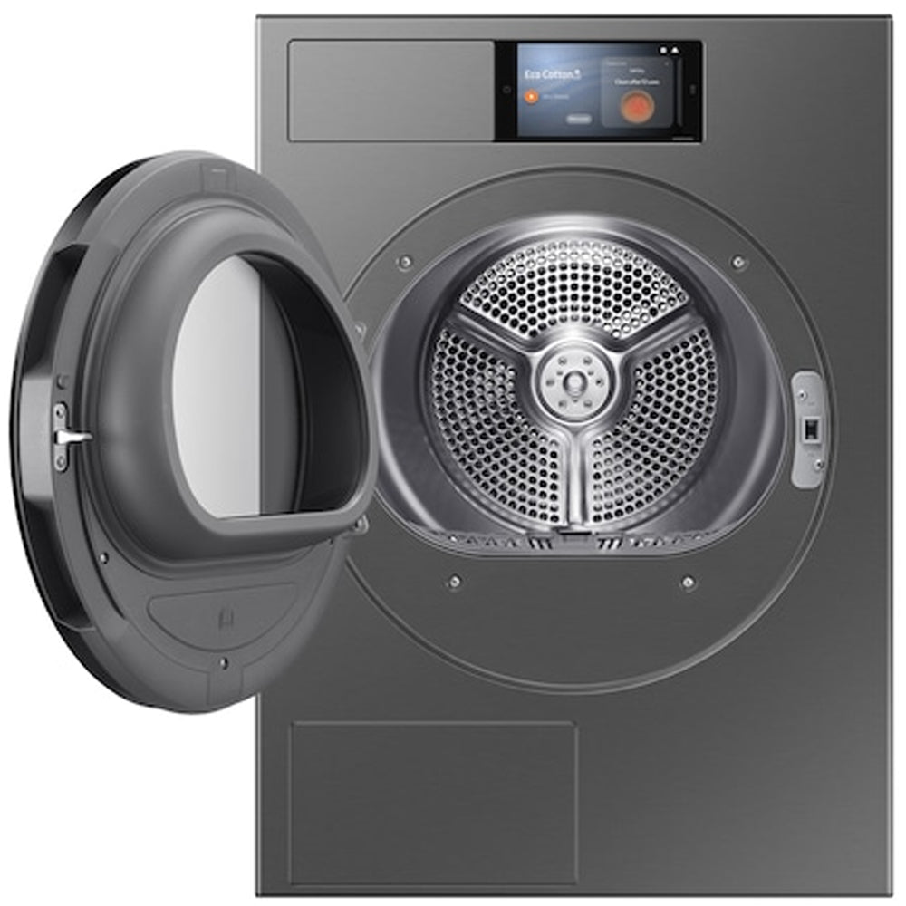Samsung Series 9 DV90F09F4SU1 with AI Home 9kg Heat Pump Tumble Dryer Dark Steel – image 10 of 11