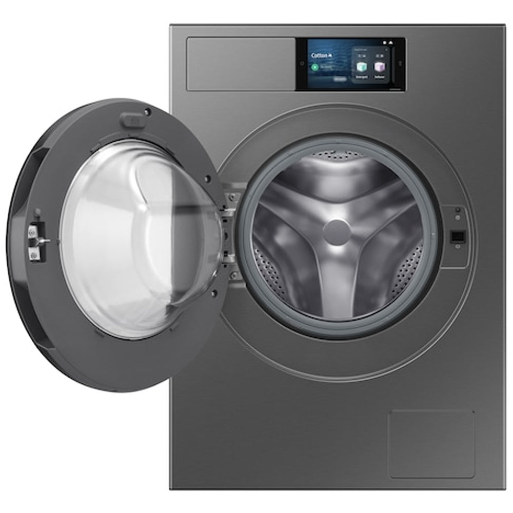 Samsung Series 9 WF90F09C4SU1 Bespoke AI Home 9kg 1400 Spin Smart Washing Machine Dark Steel – image 13 of 16