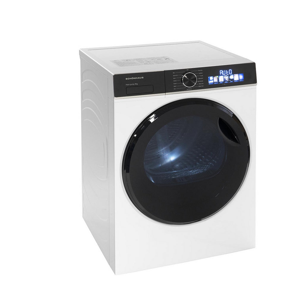 Schonhaus TDSHF018A3W 8kg Heat Pump Tumble Dryer White – image 8 of 10