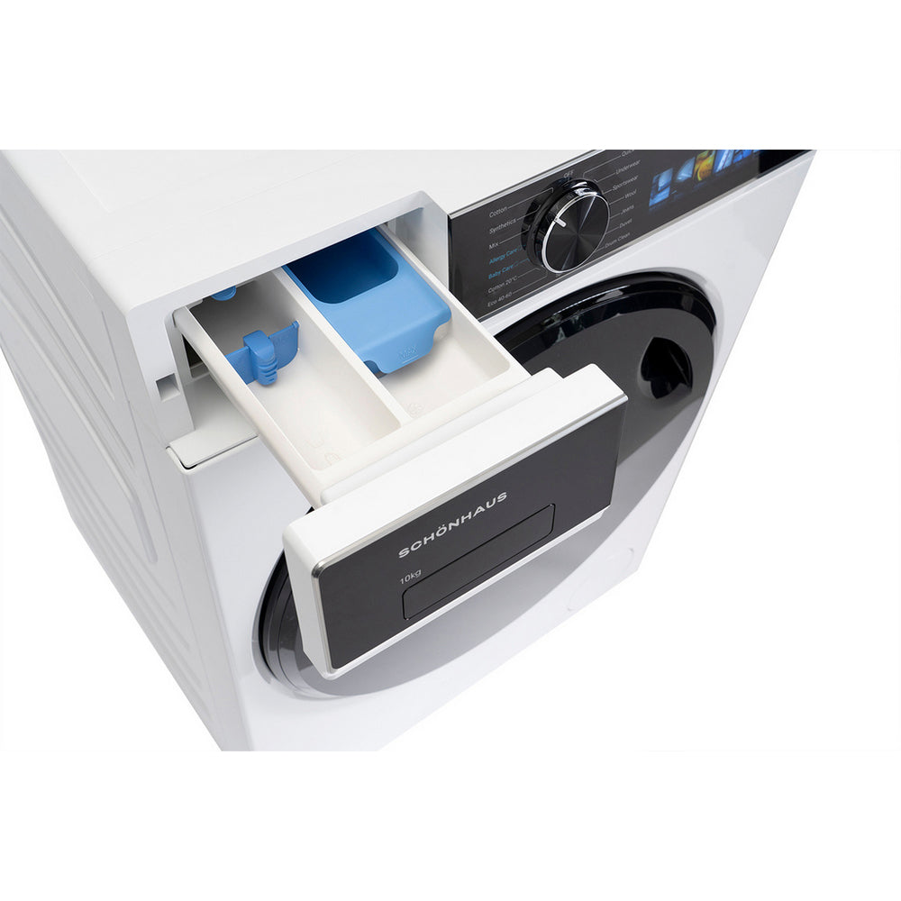 Schonhaus WMSF011014AW 10kg 1400 Spin Freestanding Washing Machine White – image 6 of 8