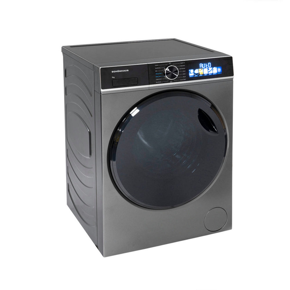 Schonhaus WMSF01914AG 9kg 1400 Spin Freestanding Washing Machine Graphite – image 3 of 7
