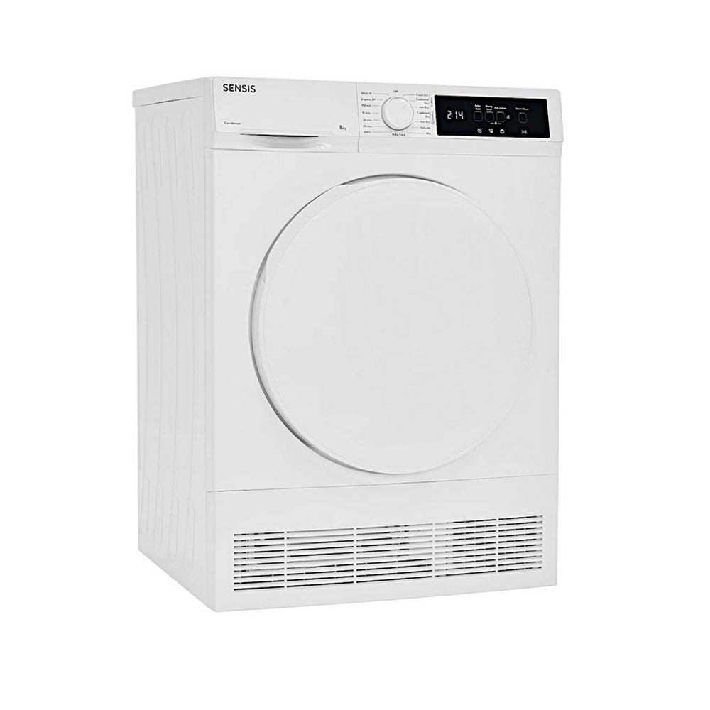 Sensis TDCF018BW 8kg Freestanding Condenser Tumble Dryer White - B Rated – image 7 of 11