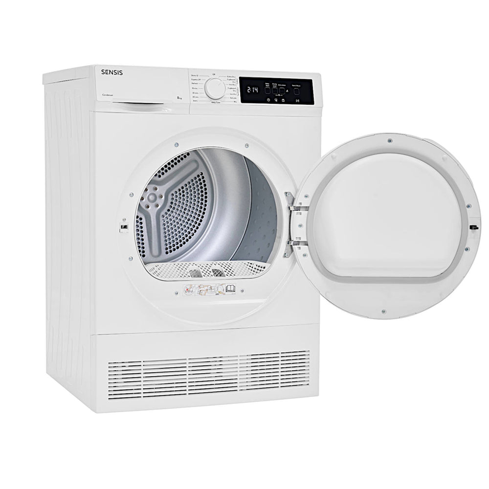 Sensis TDCF018BW 8kg Freestanding Condenser Tumble Dryer White - B Rated – image 6 of 11
