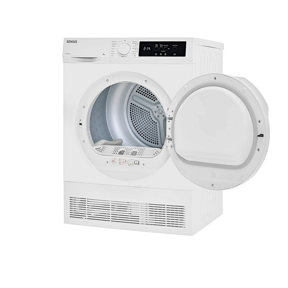 Sensis TDCF018BW 8kg Freestanding Condenser Tumble Dryer White - B Rated – image 2 of 11