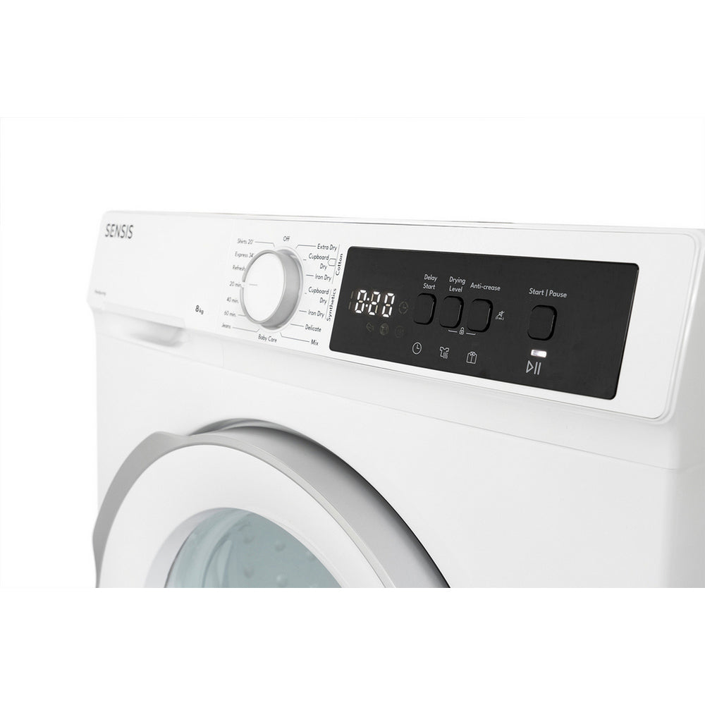 Sensis TDHF018A2W 8kg Heat Pump Tumble Dryer White – image 11 of 11