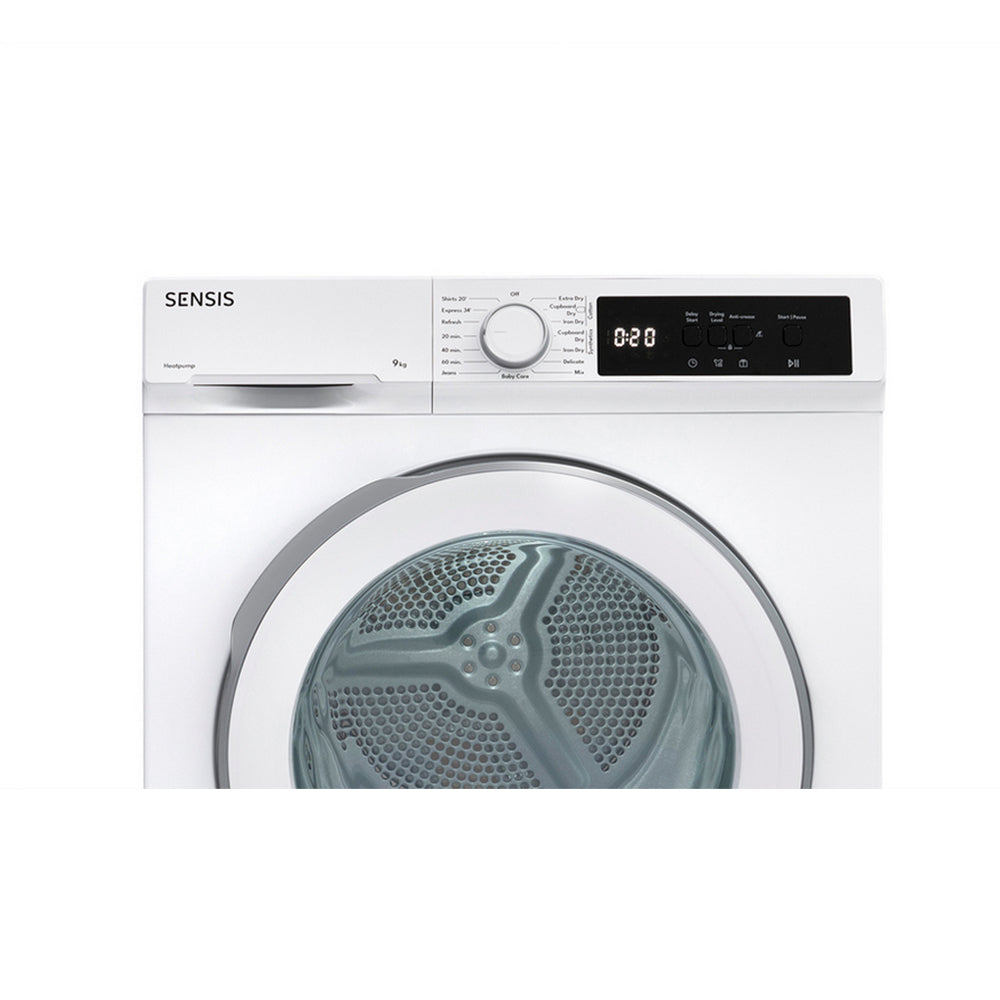 Sensis TDHF019A2W 9kg Heat Pump Tumble Dryer White – image 5 of 11