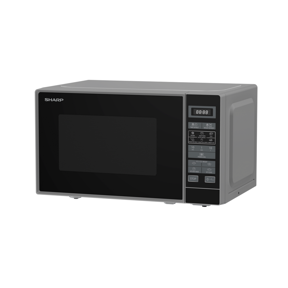 Sharp RDS202TS-UK 20L Solo Microwave Oven Silver – image 3 of 3