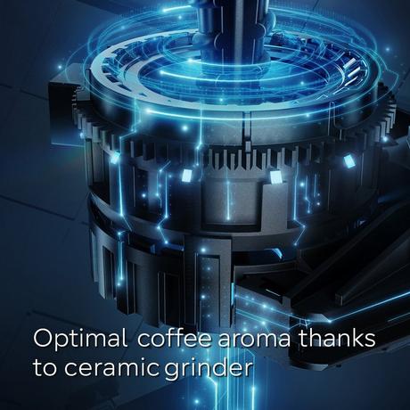 Siemens TF303G07 Bean to Cup Fully Automatic Freestanding Coffee Machine Inox Silver Metallic – image 5 of 12