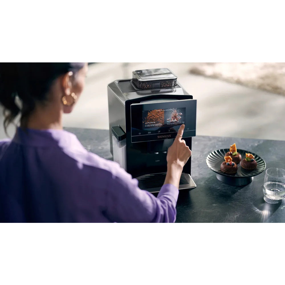 Siemens TQ903GB9 EQ900 Bean to Cup Coffee Machine Black – image 3 of 10