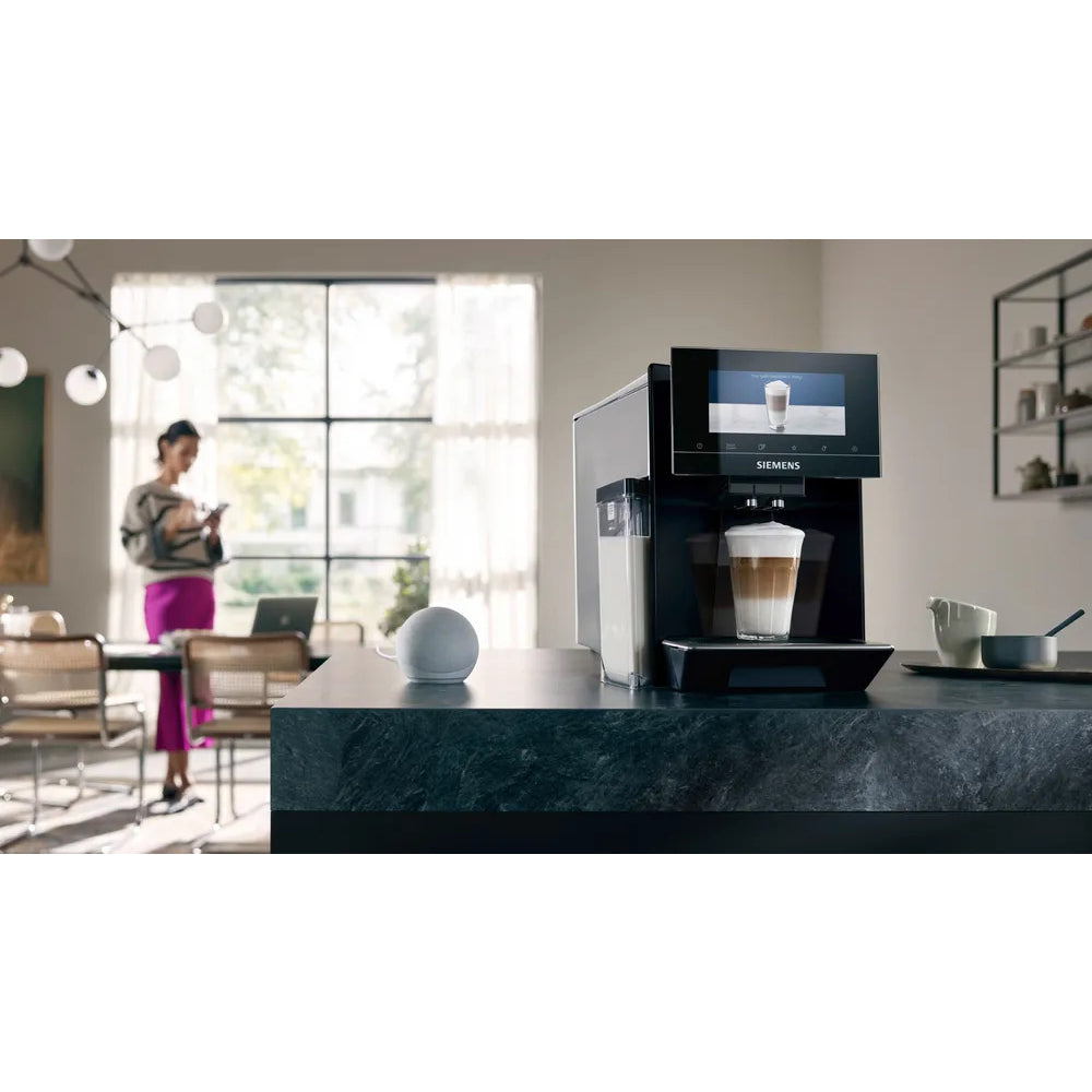 Siemens TQ903GB9 EQ900 Bean to Cup Coffee Machine Black – image 4 of 10