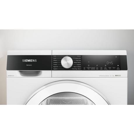 Siemens WQ45G2D2GB iQ500 9kg Heat Pump Condenser Tumble Dryer White – image 2 of 4