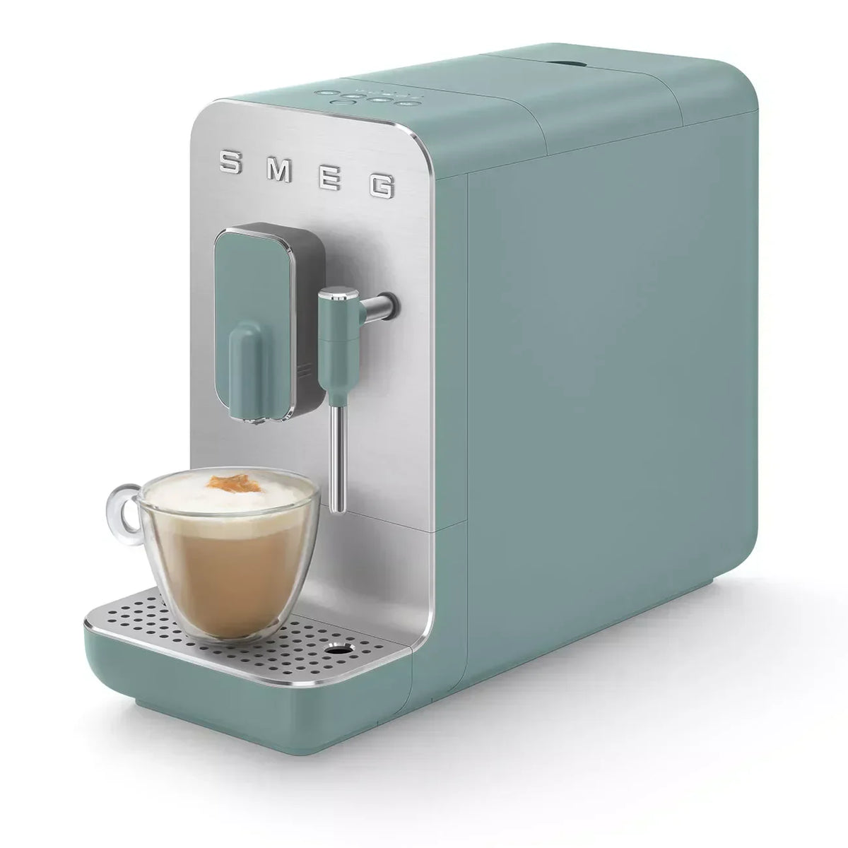 Smeg BCC12EGMUK Retro Bean to Cup Espresso Coffee Machine Emerald – image 4 of 11