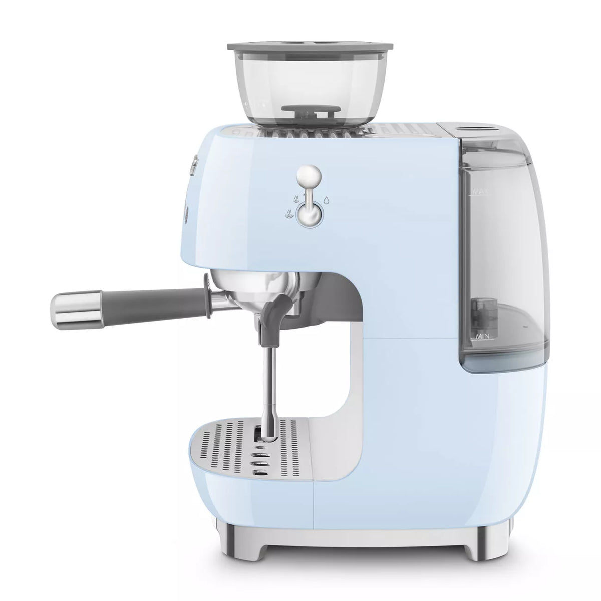 Smeg EGF03PBUK Retro Espresso Coffee Machine with Grinder in Pastel Blue – image 3 of 9