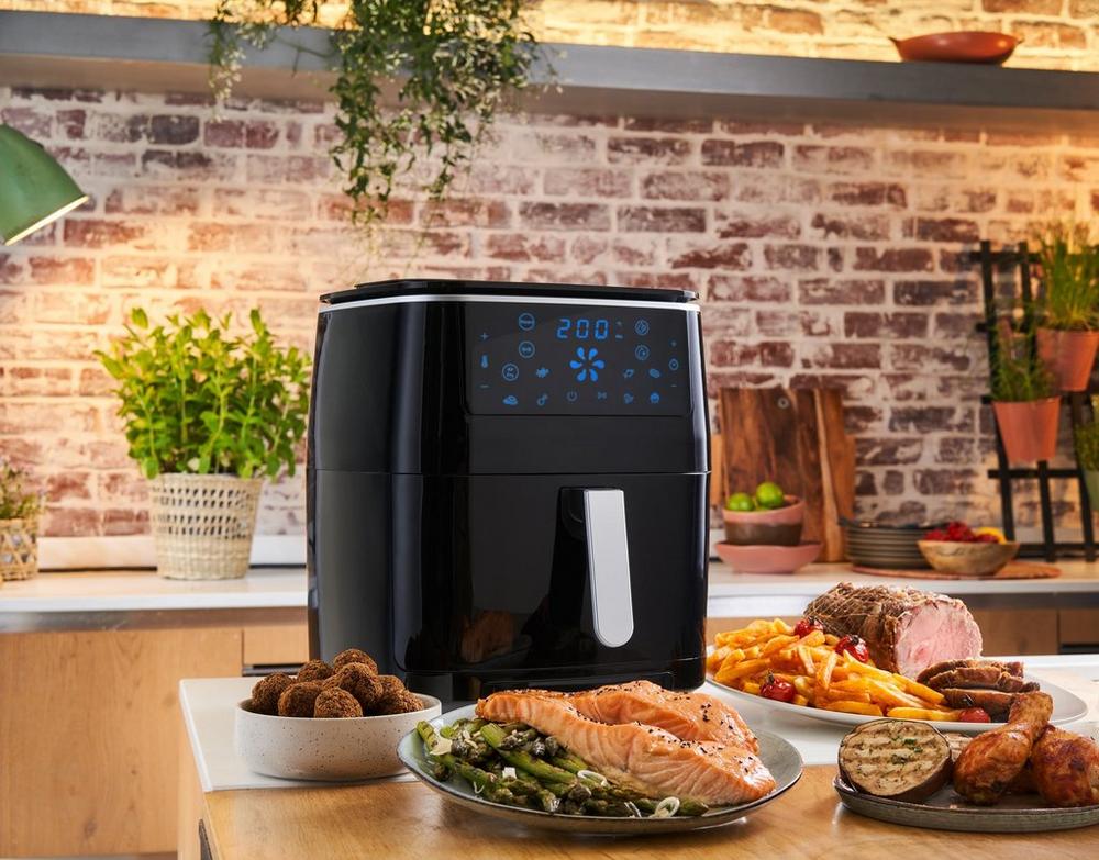 Tefal FW201827 EasyFry 3in1 Digital Air Fryer Grill & Steamer 6.2L Black – image 7 of 7