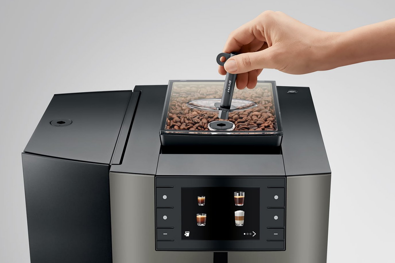JURA X10 Dark Inox Espresso Machine – image 11 of 12