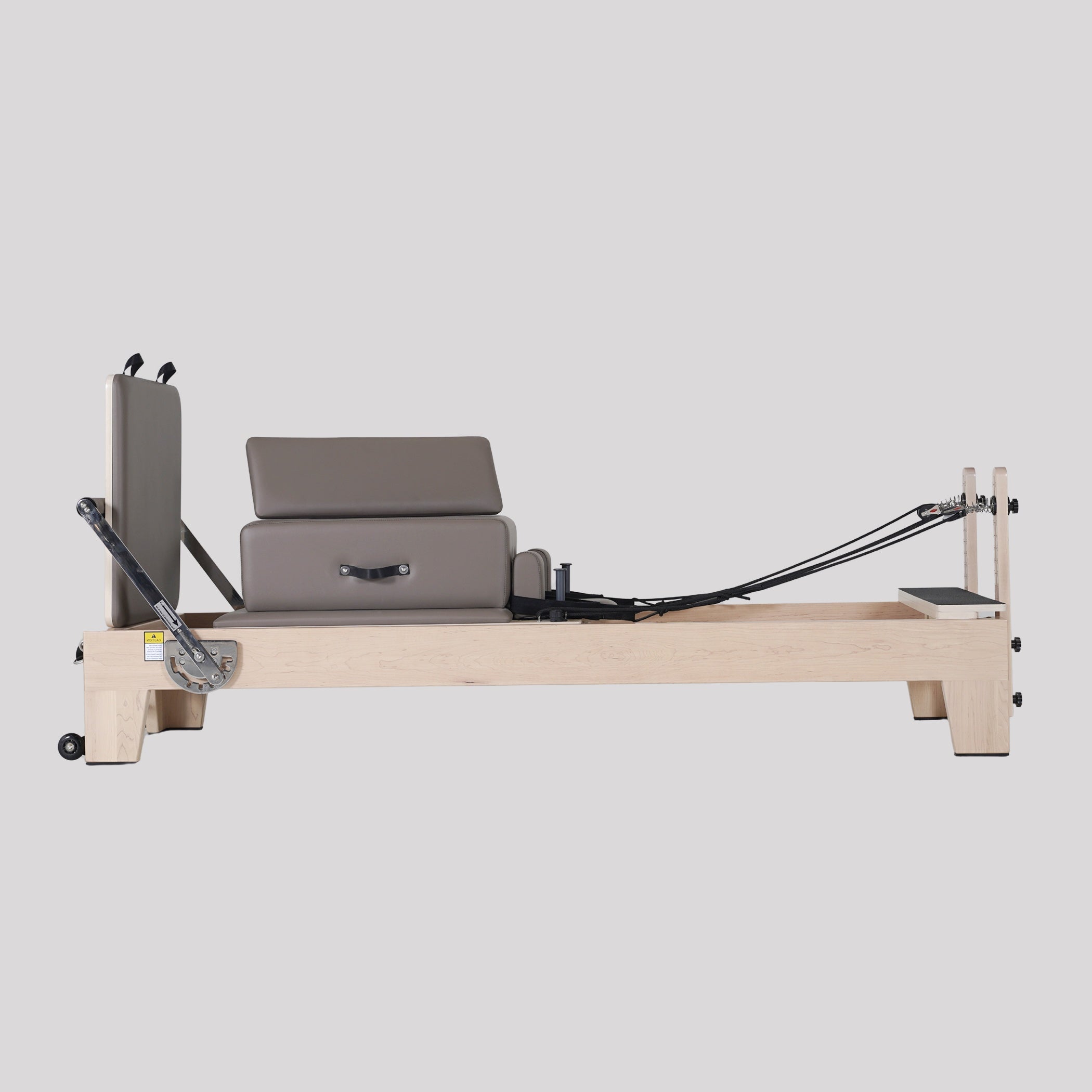 Maple wood Pilates reformer frame