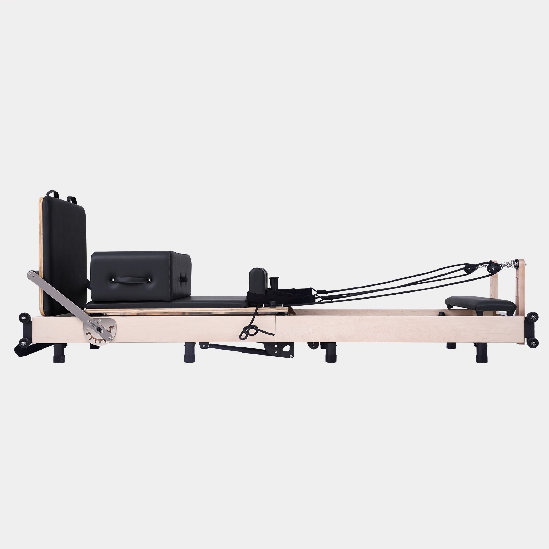 Wooden maple Pilates reformer