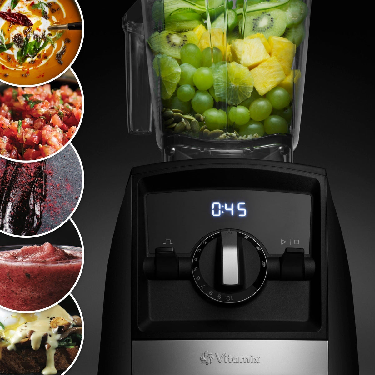 Vitamix A2500i Explorian Blender, Stainless Steel SELF-DETECT Technology 10 Year Warranty 2 Litre Container – image 5 of 9