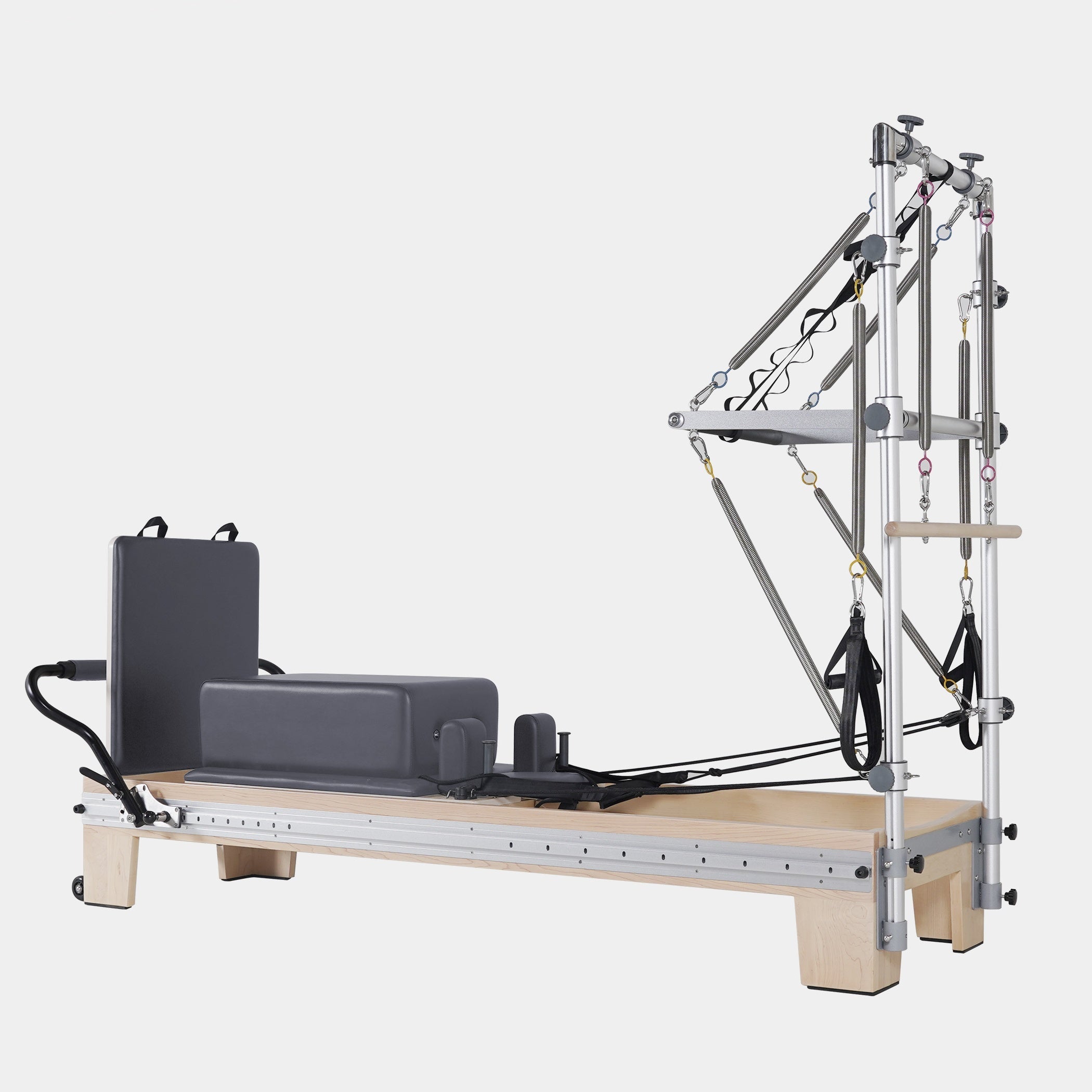 Maple Full Track Pilates Reformer with Tower