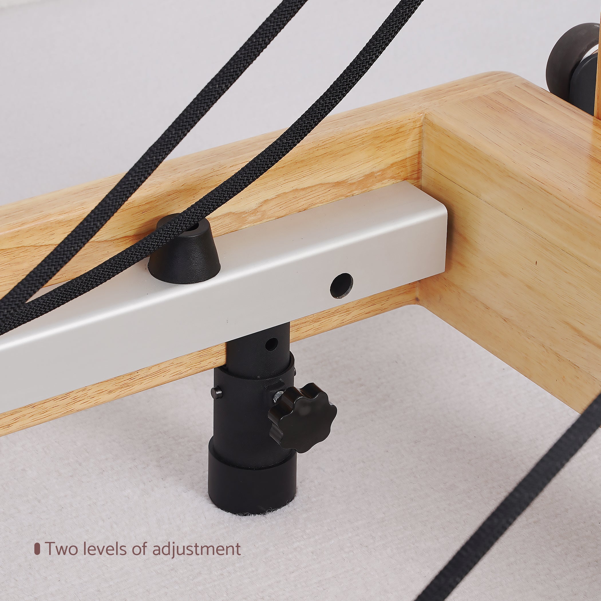 Oak Foldable Pilates Reformer