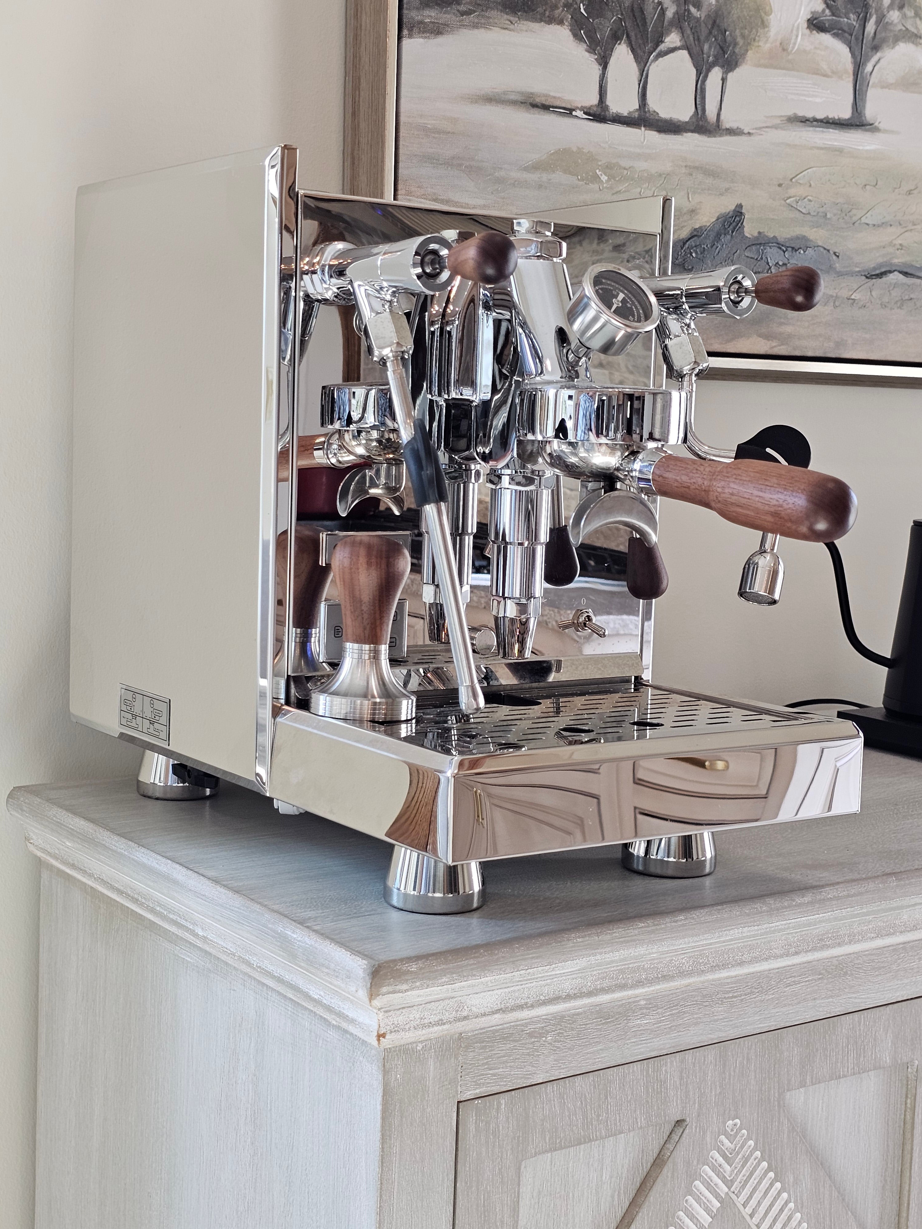 Turin Gallatin V HX Espresso Machine with PID – Stainless Steel Body and Group / Yes ($125)