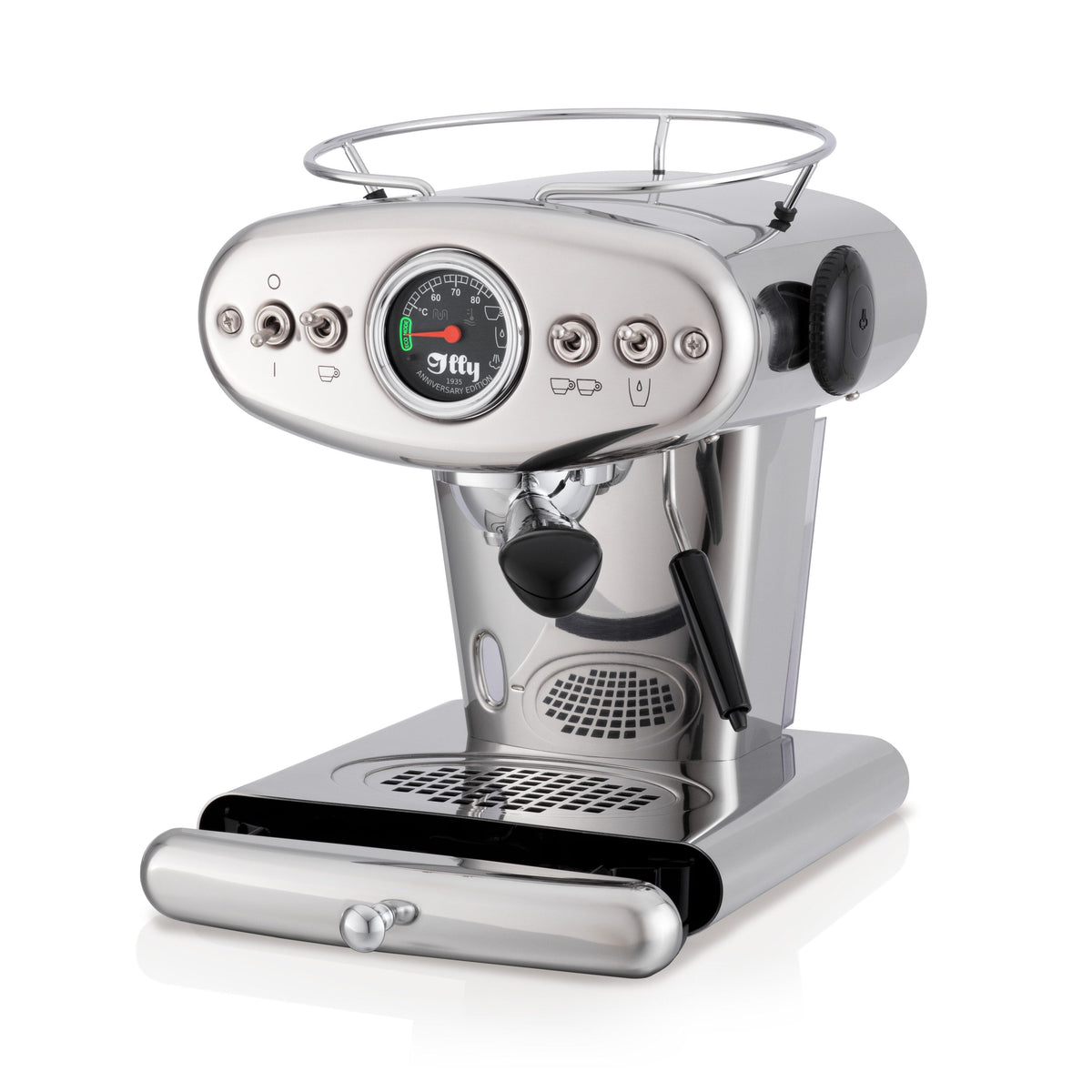 X1 Anniversary E.S.E. Pod & Ground Coffee Machine - Stainless – image 4 of 6