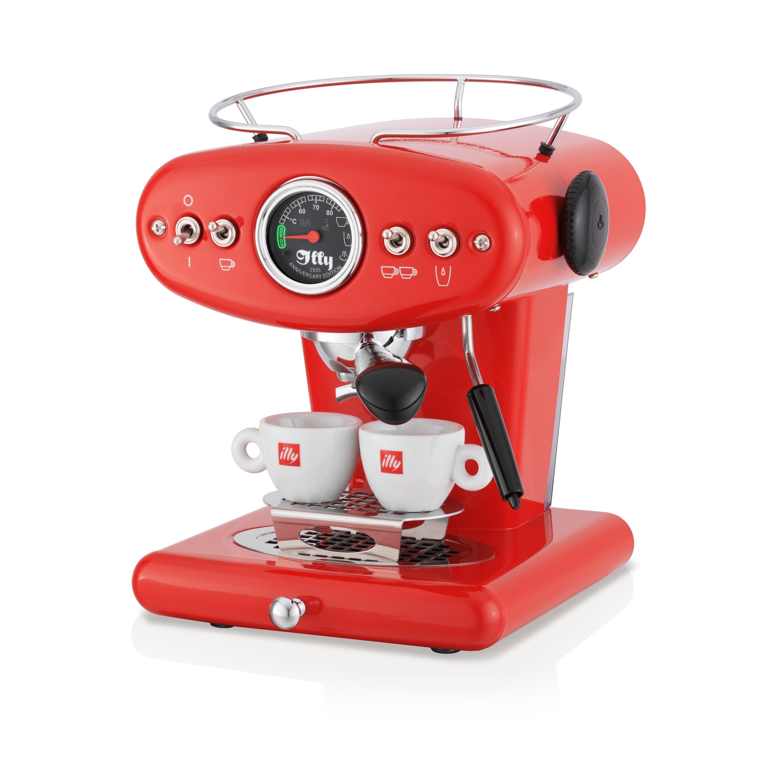 X1 Anniversary E.S.E. Pod & Ground Coffee Machine - Red – image 7 of 8