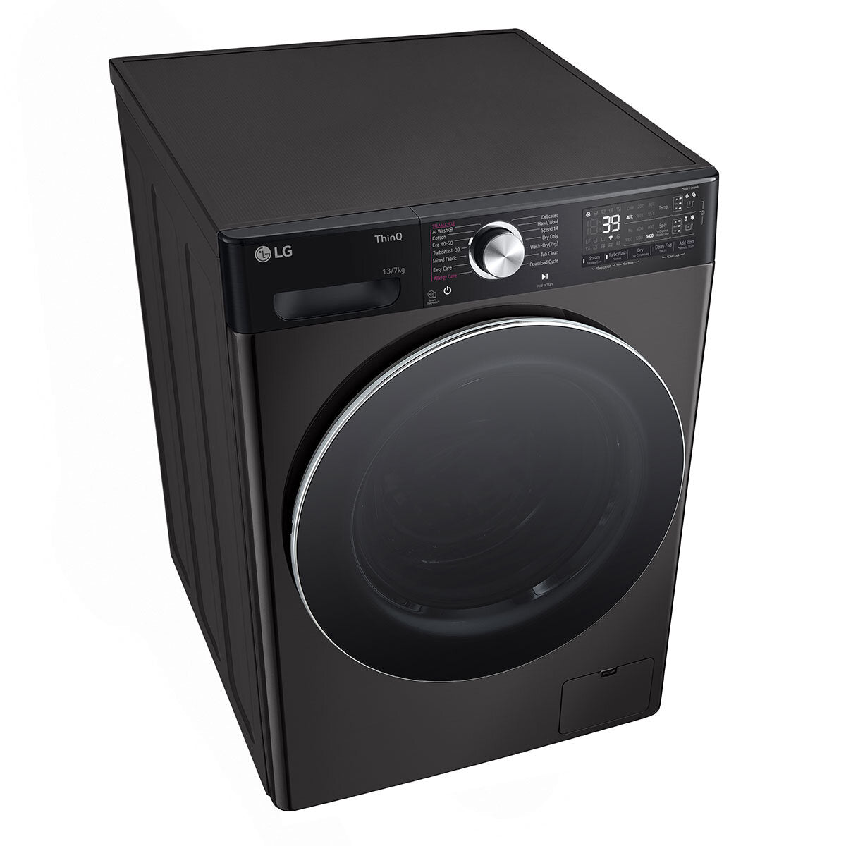 LG FWY937BCTA1 13kg/7kg, Washer Dryer, D Rated in Black – image 5 of 6