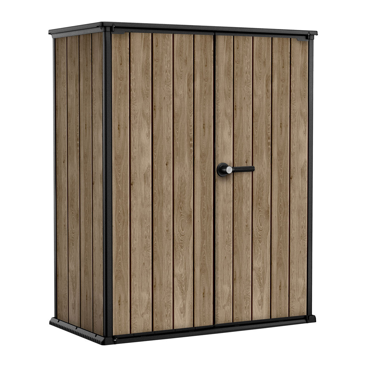 Keter Ashwood Signature Alto 4ft 6" x 2ft 4" (1.4 x 0.7m) 1,415 Litre Vertical Storage Shed with Shelves – image 7 of 7