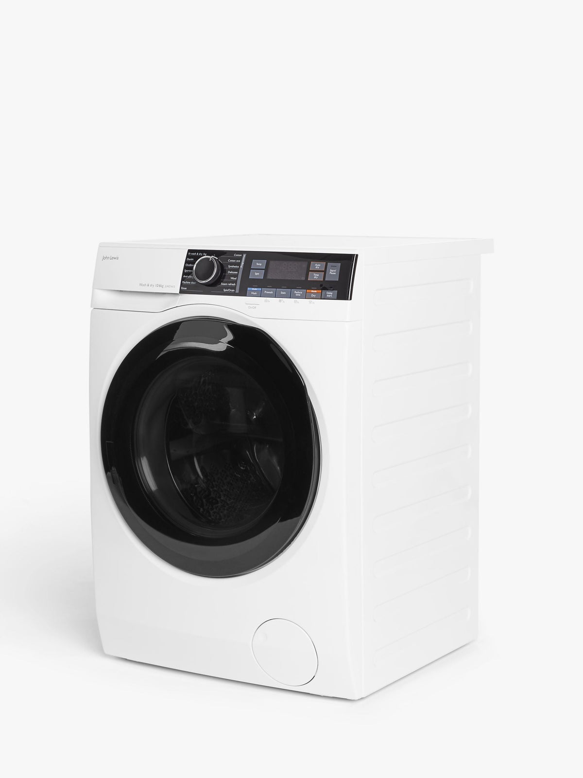 John Lewis JLWD1615 Freestanding Washer Dryer, 10kg/6kg Load, 1600rpm Spin, White – image 6 of 9