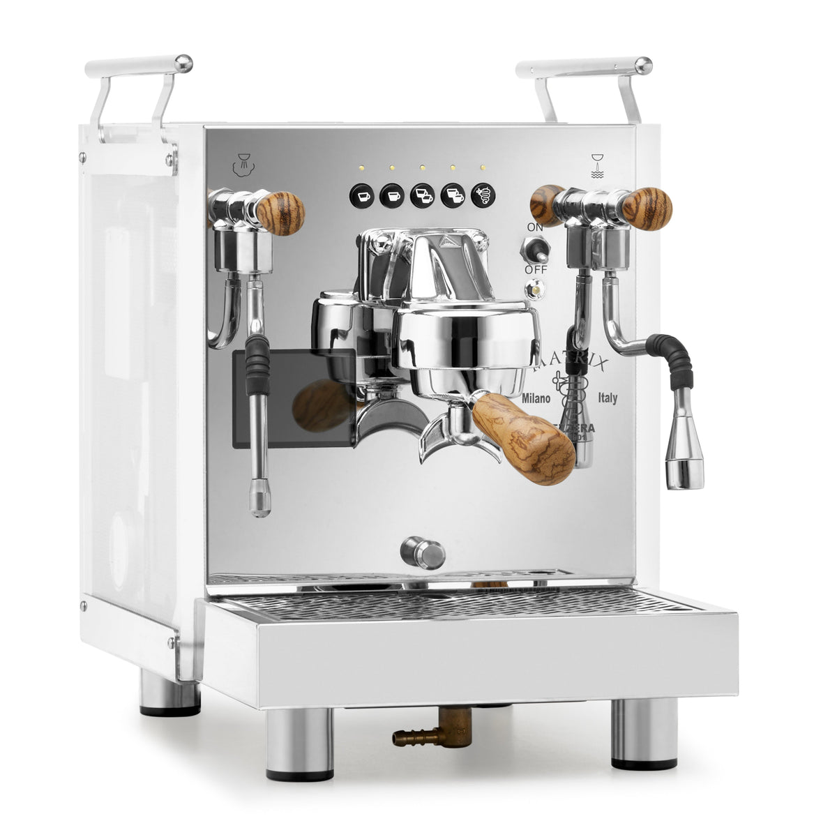 Bezzera Matrix DE Dual Boiler Espresso Machine – Zebra Wood