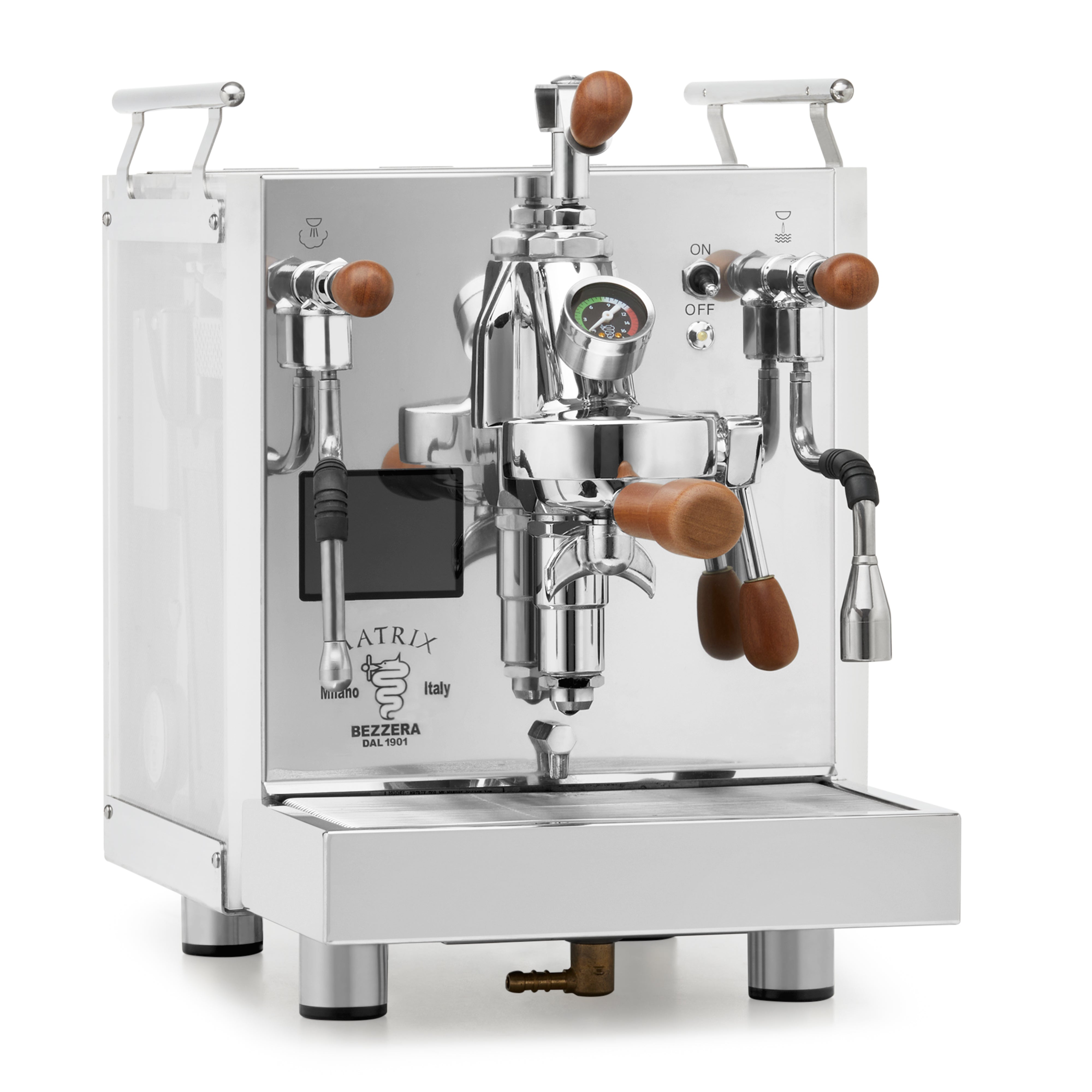 Bezzera Matrix MN Dual Boiler Espresso Machine – Flow Control / Sapele