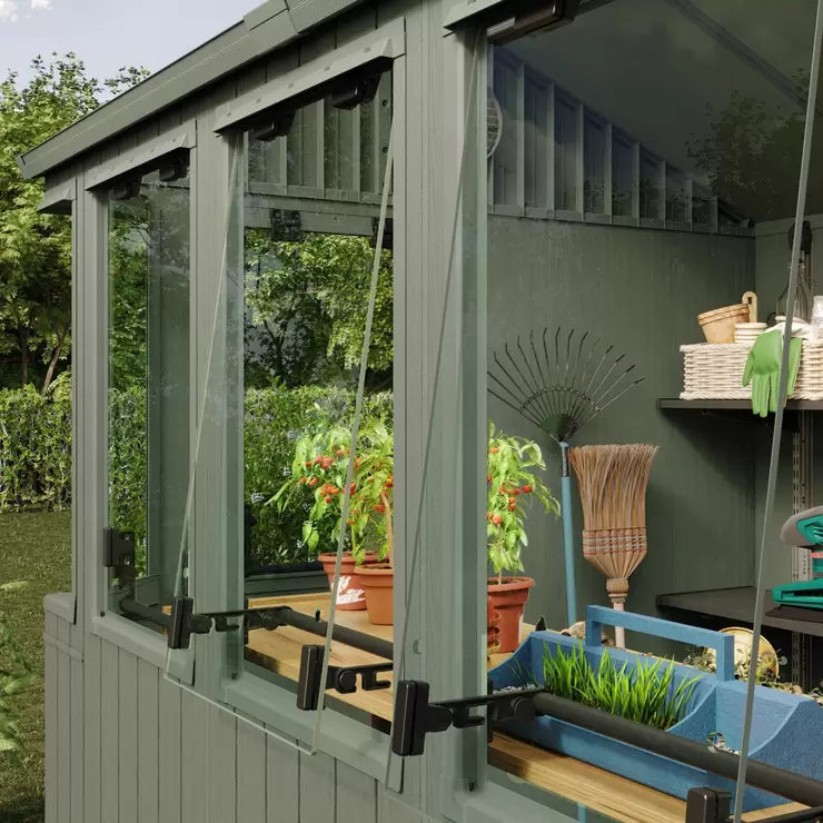 Keter 6ft 3" x 8ft (1.9 x 2.4m) Potting Shed – image 4 of 8
