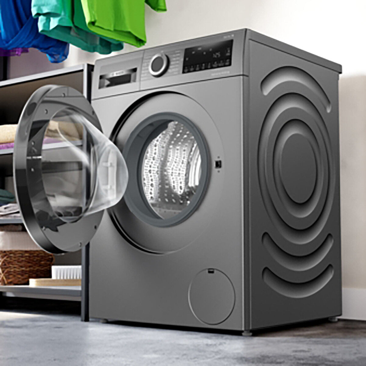 Bosch WNG254R1GB Series 6 Washer Dryer, 10.5/6kg Capacity, D Rated in Graphite – image 3 of 5