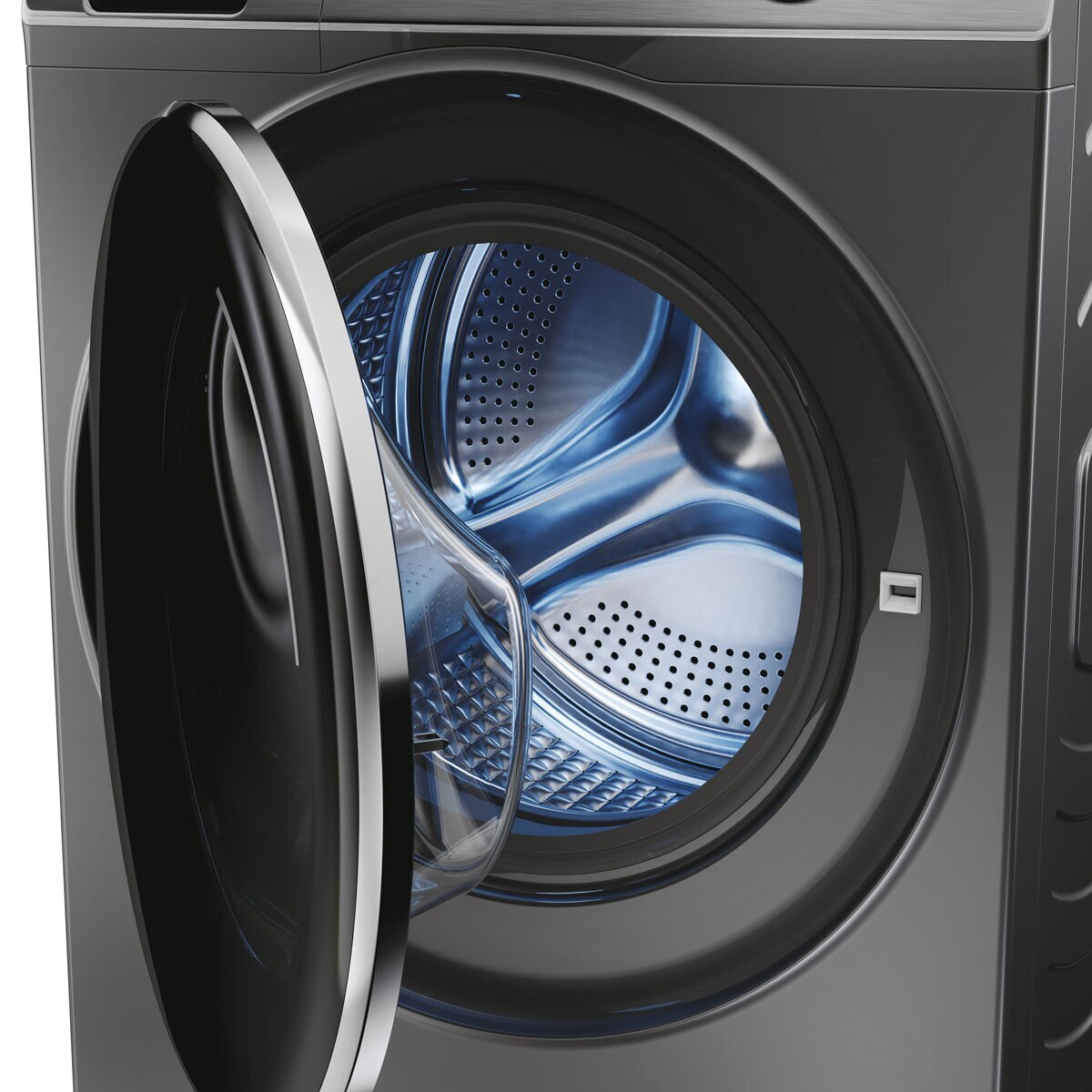 Haier I-Pro Series 7 HWD10BD14979SNUK, 10/6KG Washer Dryer, D Rated in Graphite – image 4 of 6