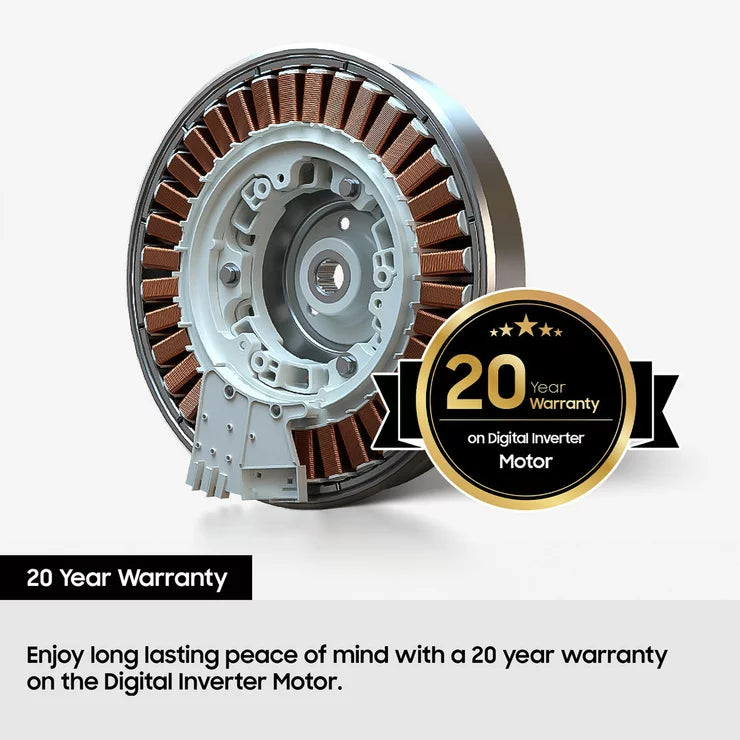Samsung Series 9 Large Capacity WD18DB8995BZT1 18kg / 11kg Washer Dryer, A Rated in Dark Steel – image 5 of 8