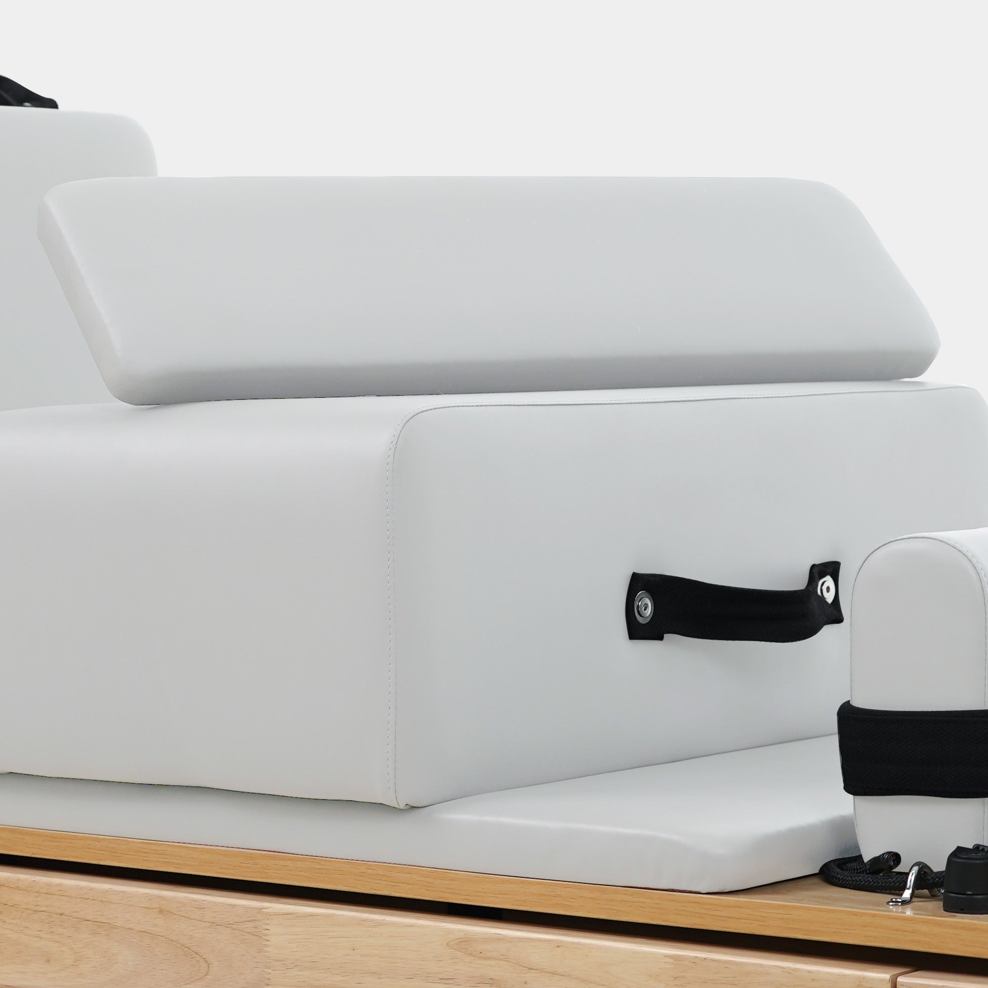 Solid Wood Foldable Pilates Reformer – Space-Saving