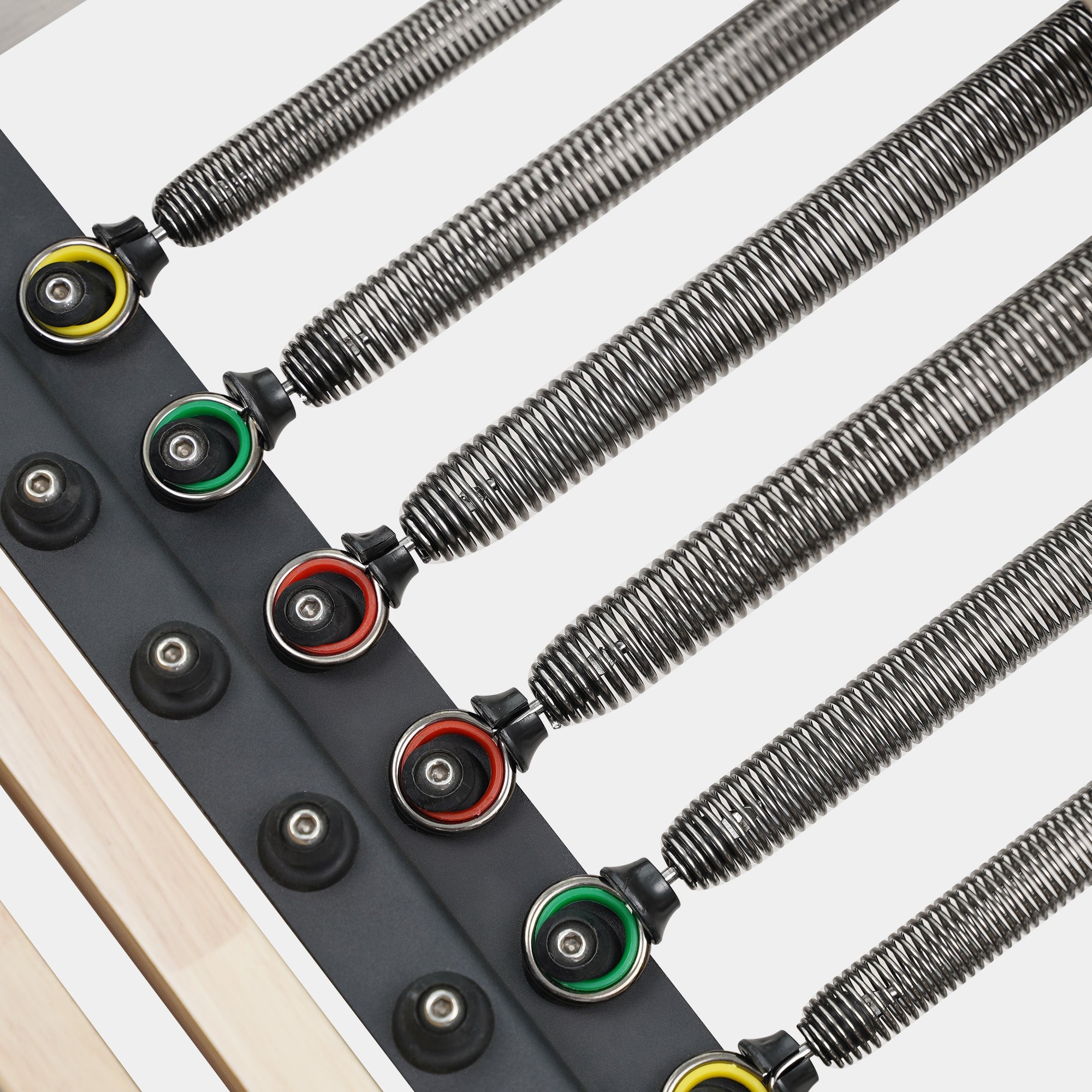 Solid Wood Foldable Pilates Reformer – Space-Saving