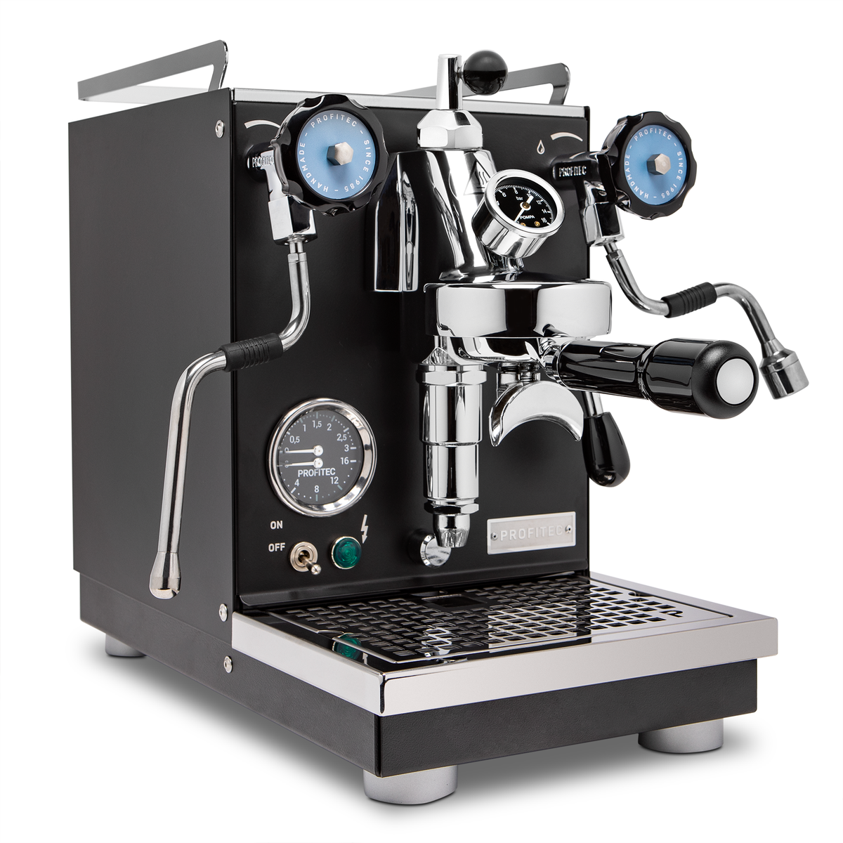 Profitec Pro 400 Espresso Machine – Black / No Accents / Flow Control