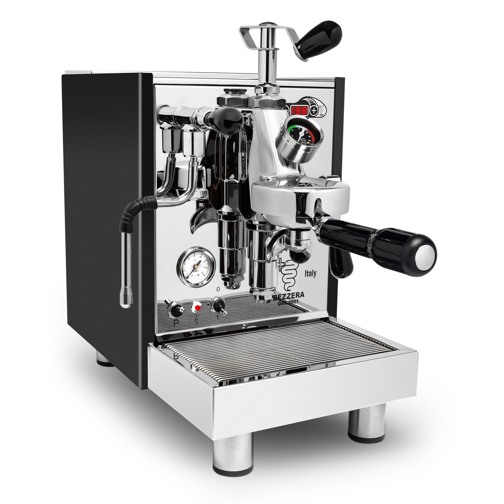 Bezzera Unica Espresso Machine – Black / No Accents / Flow Control
